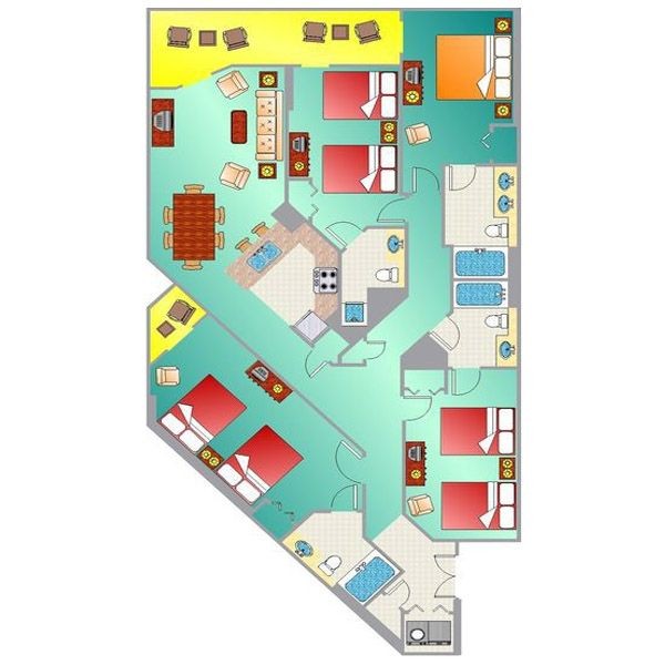 Oceanfront Deluxe 4 Bedroom