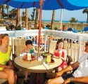 Having to much fun in the sun to go inside to eat. Stay on the pool deck and treat your family to the delicious food from the Captain's Cafe