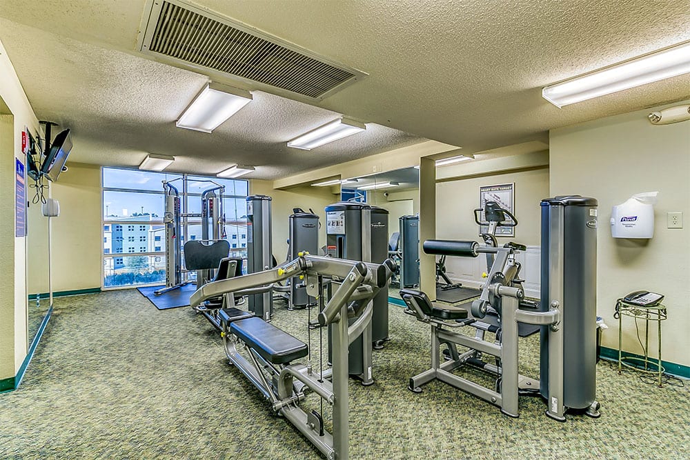 Fitness Center Amenity at Dunes Village.