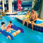 Kids splash around in Dunes Village Pool