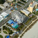 Myrtle Beach SkyWheel from above