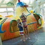 Silly Submarine Pool at Dunes Village Resort indoor waterpark in Myrtle Beach.