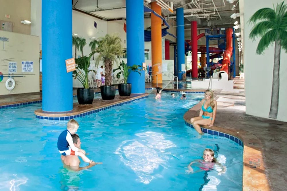 Expansive Indoor Pools