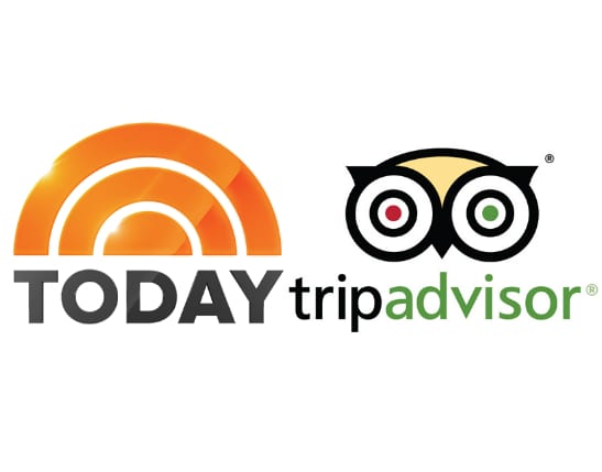 Today Show and Trip Advisor Logos