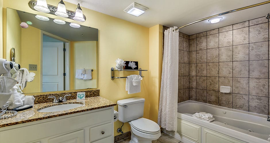 Luxury Bathroom at Dunes Village Resort