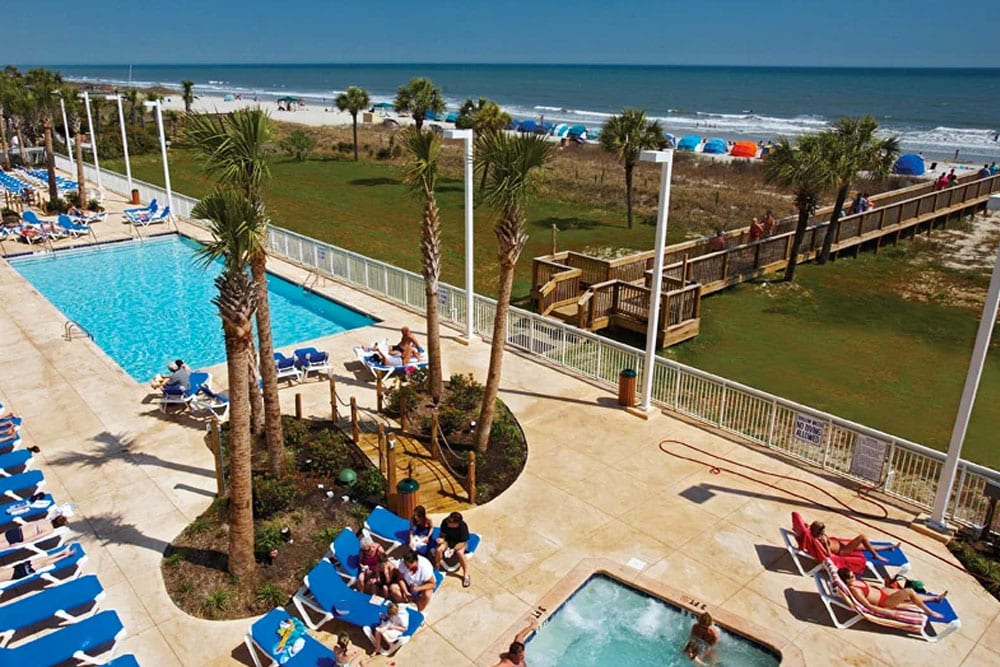 Oceanfront Pool Deck