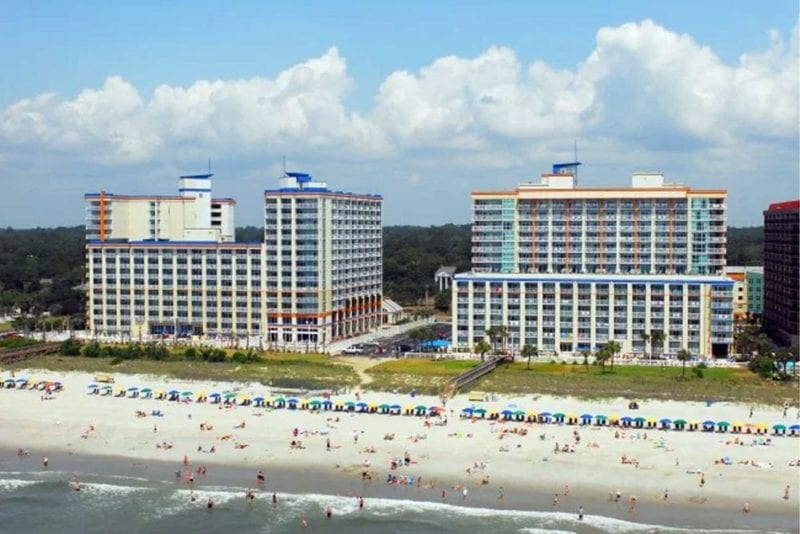 Dunes Village Oceanfront Resort In Myrtle Beach.